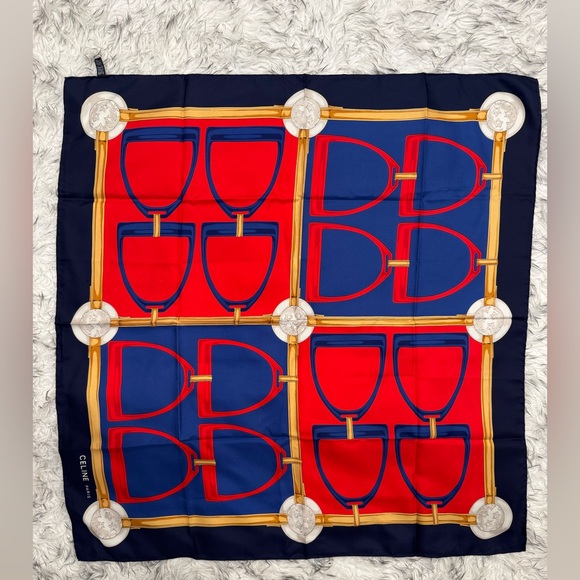 Celine Paris Scarf-Rare 💎 - Picture 3 of 6